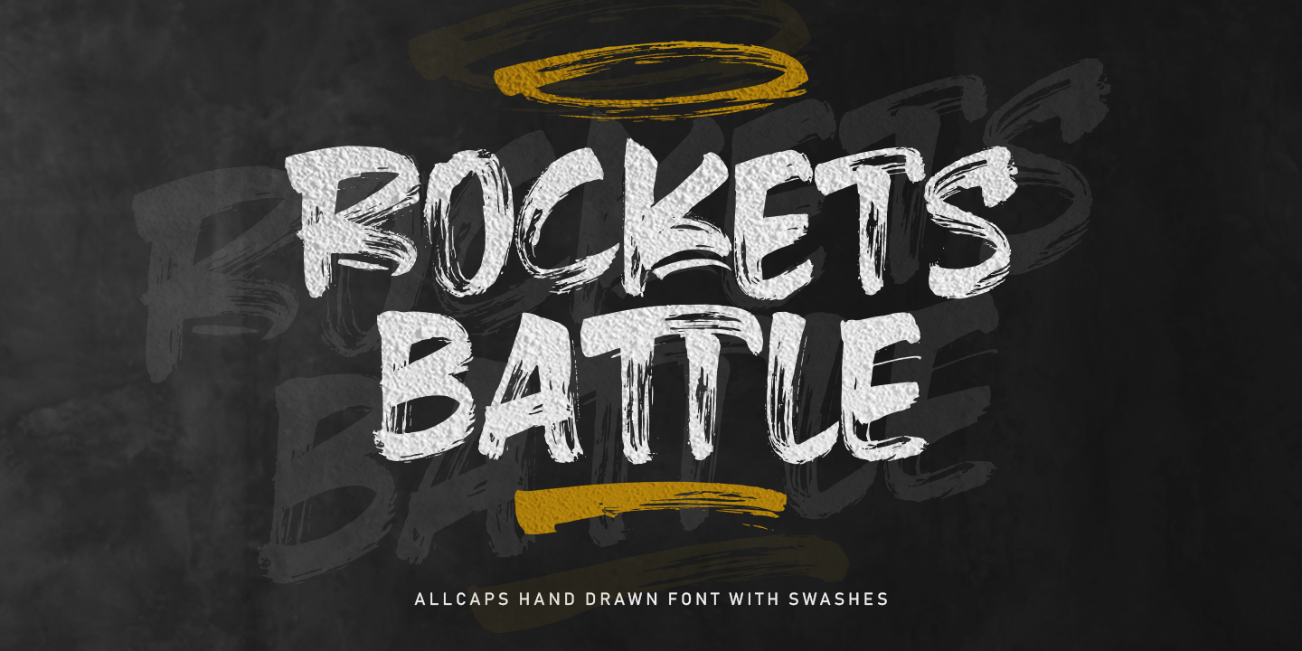Font Rockets Battle